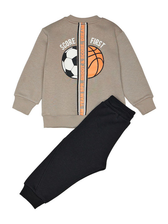 Sprint Kids Sweatpants Set beige