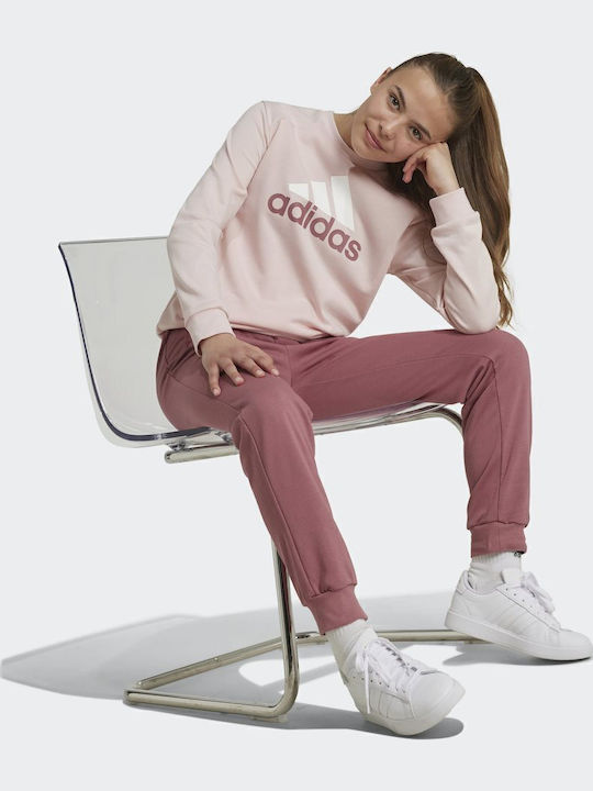 Παιδικό Σετ Φόρμας Ροζ 2τμχ Essentials Big Logo French