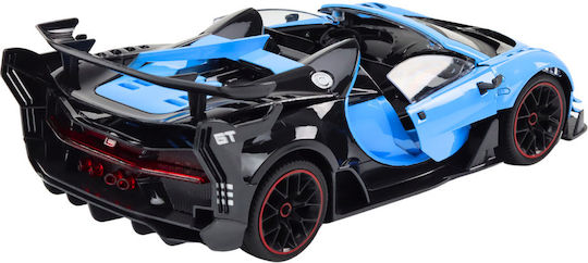Remote Controlled Sports Car Rc 1:12 Opening Doors Blue