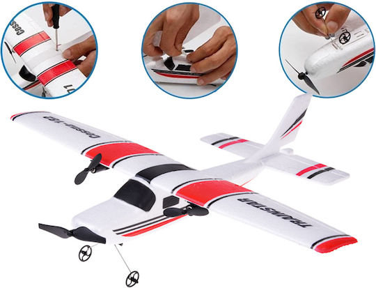 Flying Light RC Airplane Model Cessna 182 RC0654