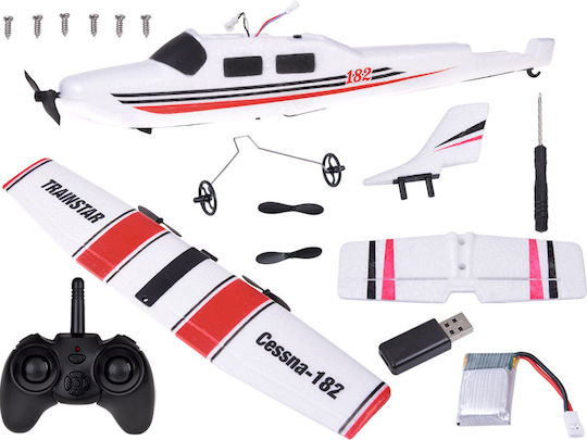 Flying Light RC Airplane Model Cessna 182 RC0654