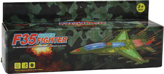 F35 Militärjäger Fahrlichter Geräusche Grün