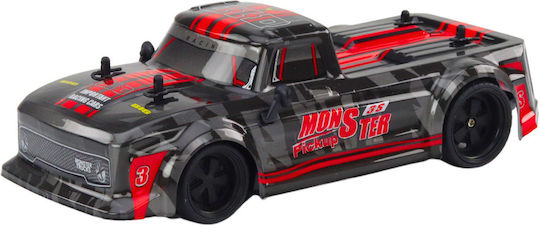 Remote Controlled Car Pick-up 1:18 Rubber Tires Red