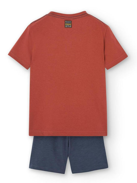 Boboli Kinder Set mit Shorts 2Stück Red