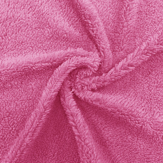 Saray Home Plüsch Elektrische Gitarren Super-Queen 220x240cm Rosa