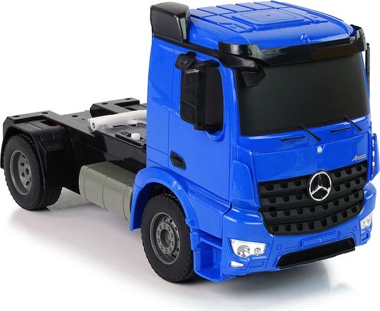 Large R C Truck Mercedes Arocs Blue 1:20 Container 58 Cm Long
