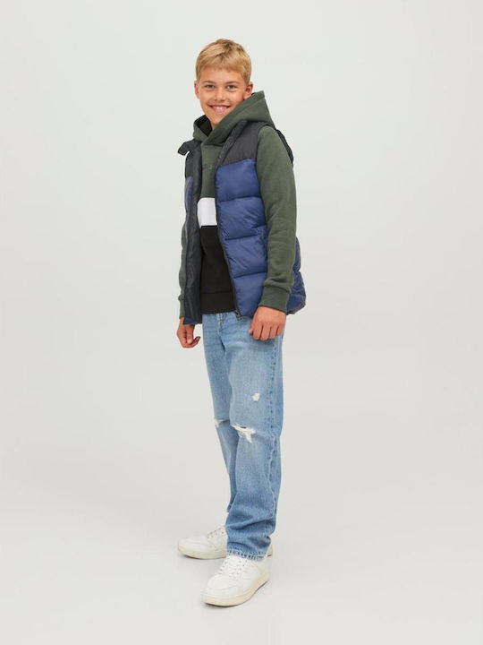 Παιδικό Παλτό Αμάνικο Navy Blazer