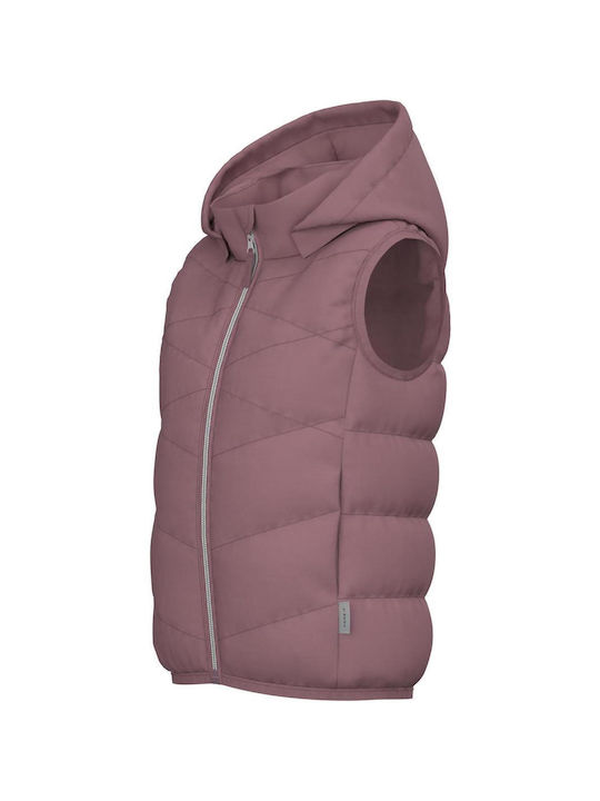 Name It Kids Coat Sleeveless Wistful Mauve