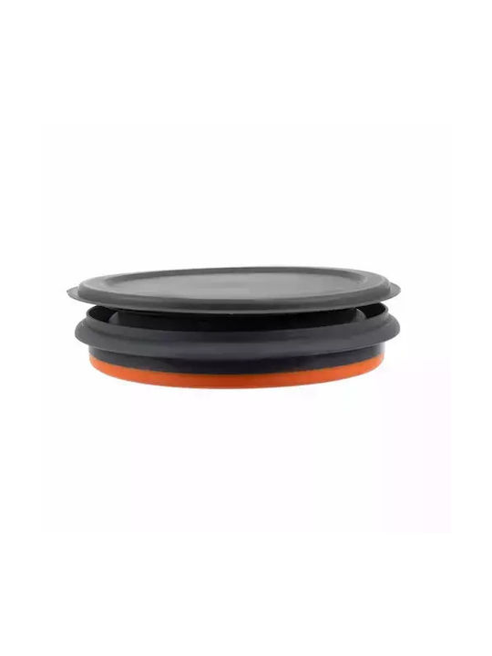 Ruhhy Silicone Lunch Box Gray 19x19cm 3pcs