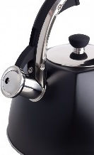 Berretti Teapot Stainless Steel Black 3000ml