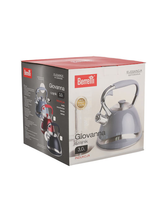 Berretti Τσαγιέρα Κεραμική Γκρι 3000ml