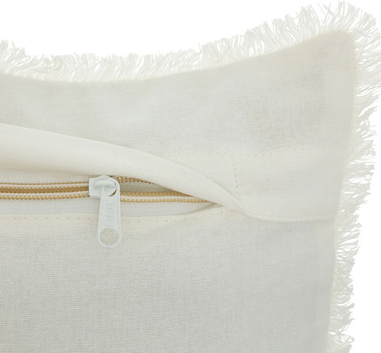 Sofa-Kissen The Floral Weiß 30x50cm