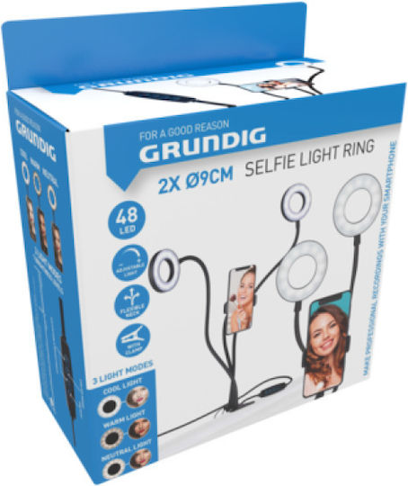 Grundig LED Ринг Лампа 62см
