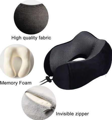 Olympus Travel Travel Set Pillow, Earplugs and Mask Black