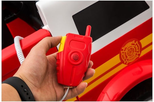 Fire Truck Red Electric Ride On Car