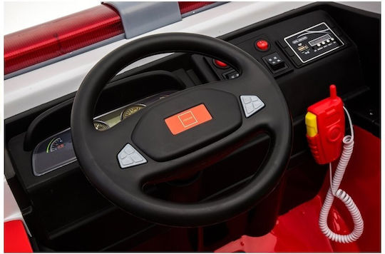 Fire Truck Red Electric Ride On Car