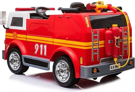 Fire Truck Red Electric Ride On Car