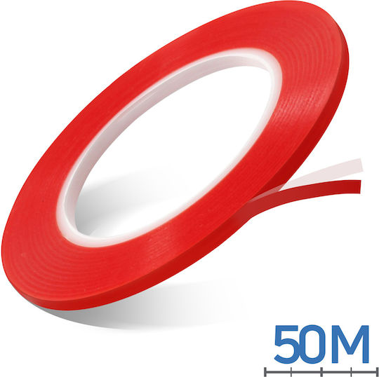 Double-sided Adhesive Repair Tape 50m Strong Adhesion 5mm Width Transparent