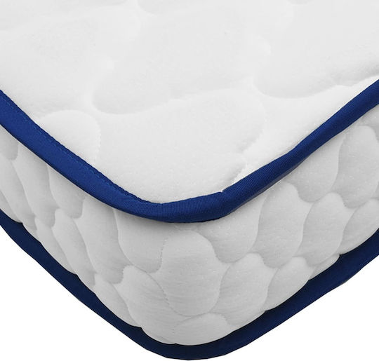 vidaXL Μονό Ανατομικό Στρώμα Memory Foam / Foam 90x190x17cm με Ανεξάρτητα Ελατήρια