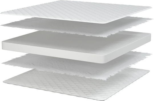 vidaXL Einzel Ergonomisch Matratze Memory-Schaum 100x200x17cm