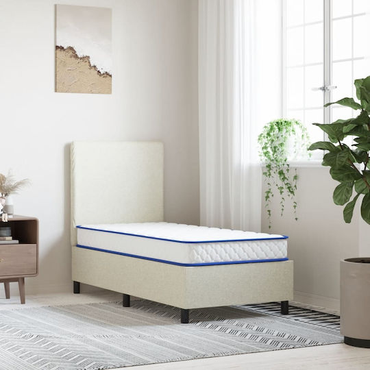 vidaXL Anatomical Mattress Kids Bed with Memory Foam 80cmx160cmx17cm