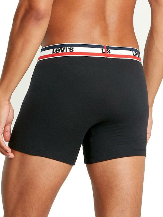 Sportswear Slipuri pentru bărbați Black 2Pachet