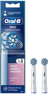 Oral-B Sensitive Clean Electric Toothbrush Replacement Heads 2pcs