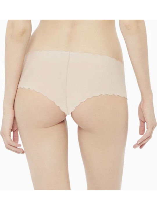 Damen Slip 3Pack Nahtlos White/Black/Beige