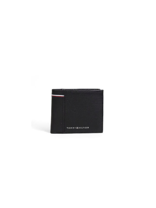 Tommy Hilfiger Men's Leather Wallet Black