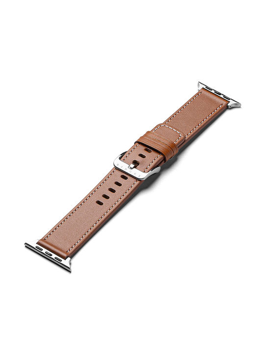 Ringke Leather One Basic Strap Leather Brown (Apple Watch 44/45/46mm/Ultra 49mm)