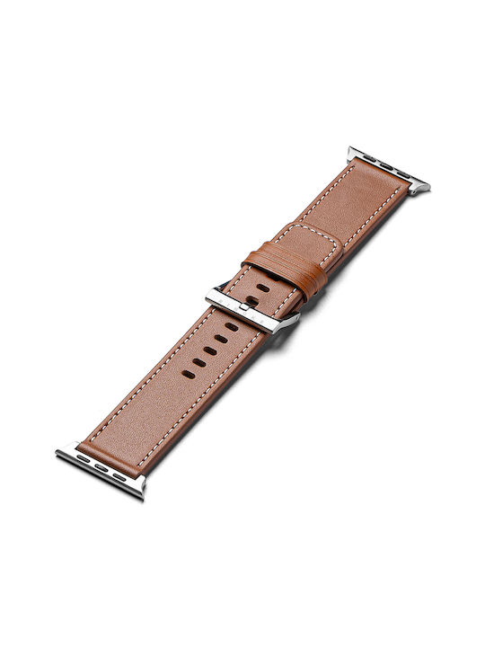 Ringke Leather One Basic Bold Каишка Кожа Кафяв (Apple Watch 44/45/46mm/Ultra 49mm)