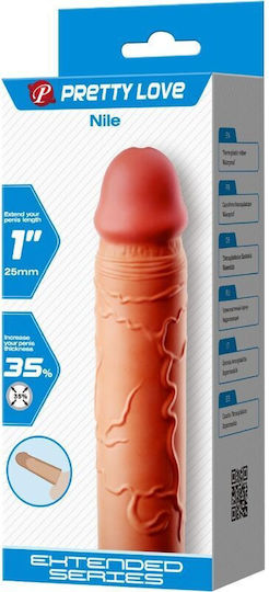 Pretty Love Nile Penis Extension Flesh 2.5cm