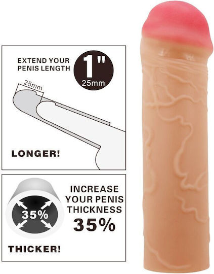 Pretty Love Nile Penis Extension Flesh 2.5cm
