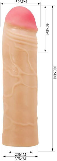 Pretty Love Chane Extensie De Penis Flesh 5.08cm