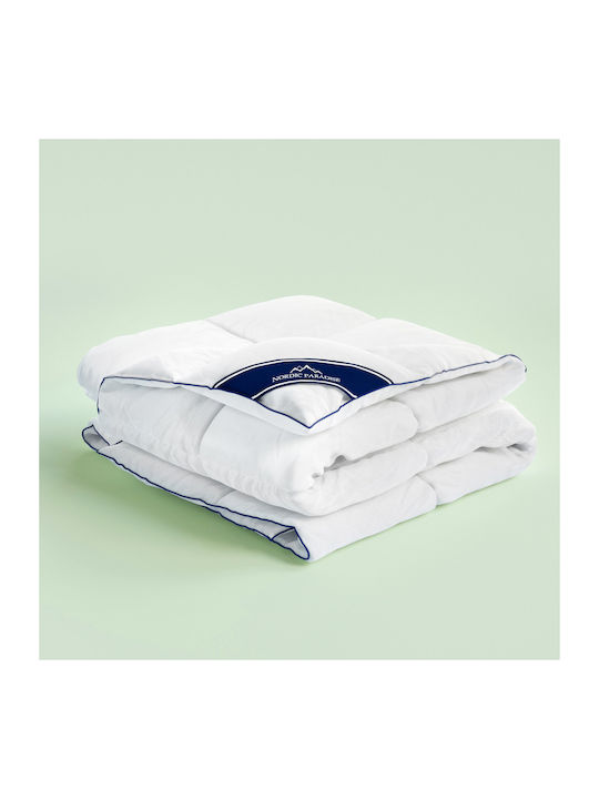 Nordic Paradise Пухено Единично Пухено 160x220бр Бял