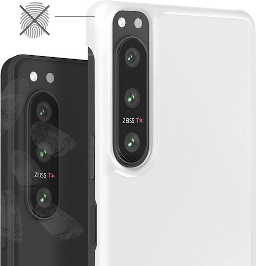 Avizar Hülle Sony Xperia 1 VI Anti-Tracking Matt Weiß