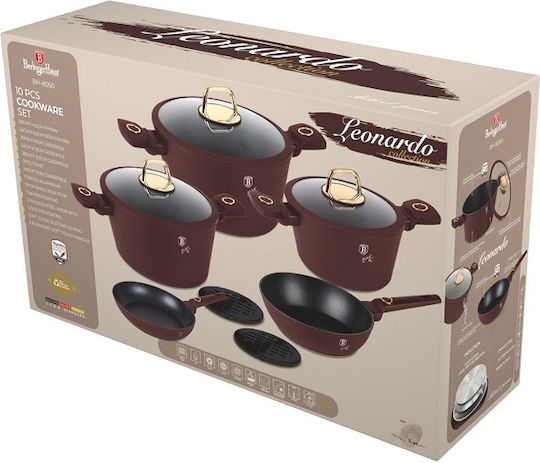 Berlinger Haus Set De Oale Din Aluminiu Leonardo Collection 10 Piese