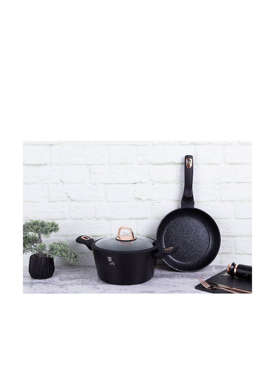 Berlinger Haus Black Rose Collection Kochgeschirr-Set 4Stück