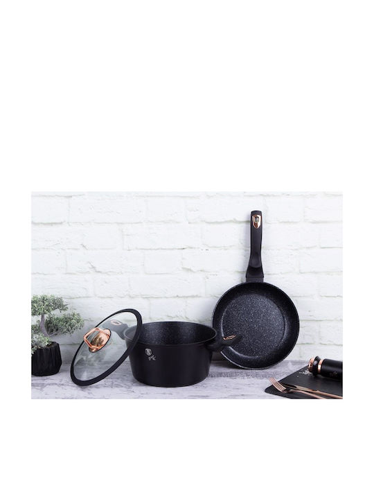 Berlinger Haus Black Rose Collection Kochgeschirr-Set 4Stück