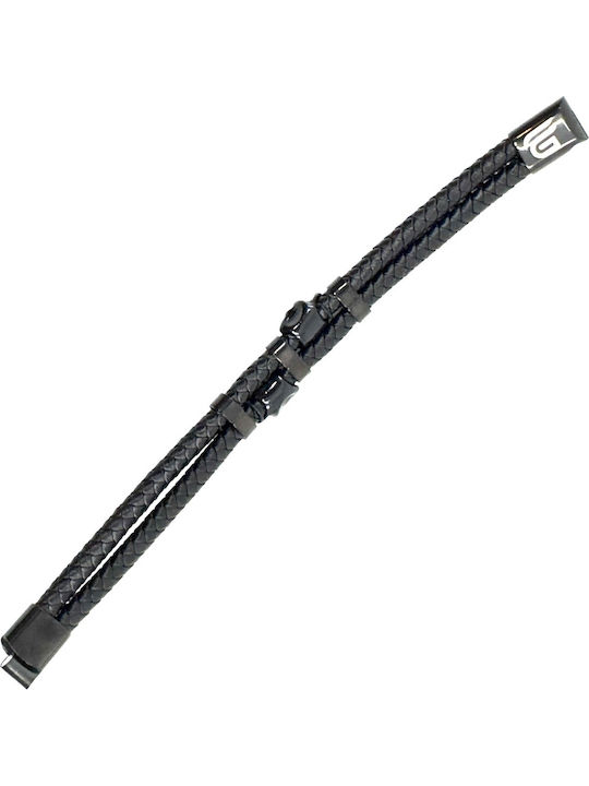 Legend Accessories Ανδρικό Βραχιόλι από Δέρμα 21cm