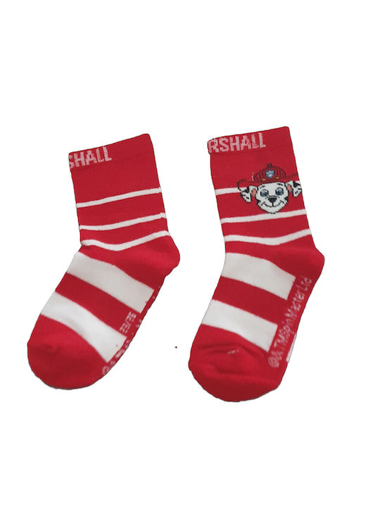 Paw Patrol Kids' Socks Red