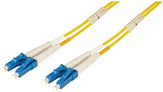 BC Fiber Cablu De Rețea Cu Fibră Optică LC-SC 0.25m Galben