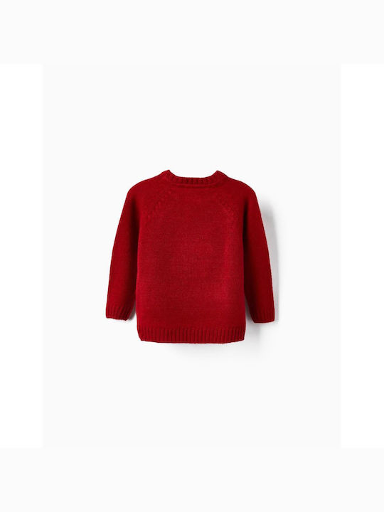 Zippy Kids Sweater Long Sleeve Red