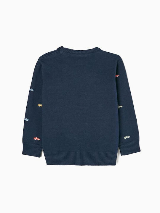 Zippy Kids Sweater Long Sleeve NAVY