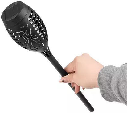 Gardlov Garden Lamp Σετ 4 Ηλιακά Φωτιστικά Πυρσοί με Θερμό Λευκό Φως 7x51εκ.