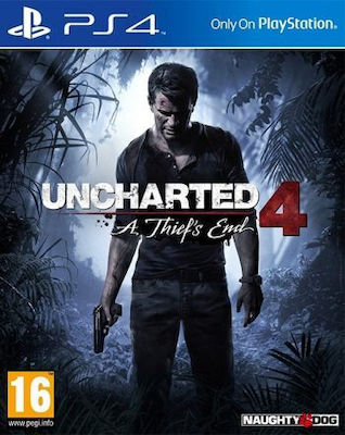 Uncharted 4: A Thief's End PS4 Game (Used)