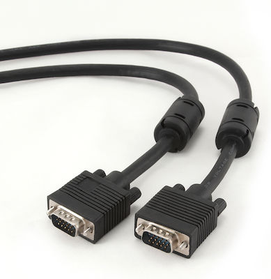 Transmedia VGA male to VGA male Black 0.5m Cable (C57-0.5HVSL)