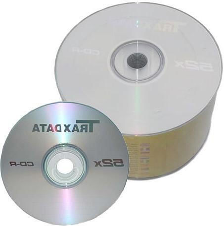 Traxdata Εγγράψιμα CD-R 52x 700MB 50τμχ