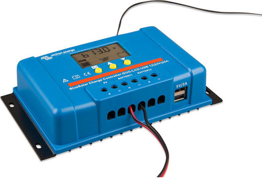 Victron Energy BlueSolar PWM DUO-LCD&USB Ρυθμιστής Φόρτισης 24V 20A
