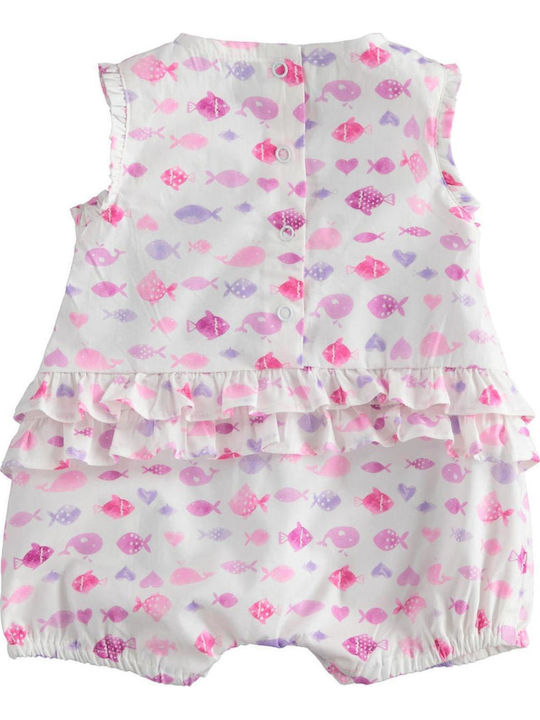 iDO Baby Bodysuit White